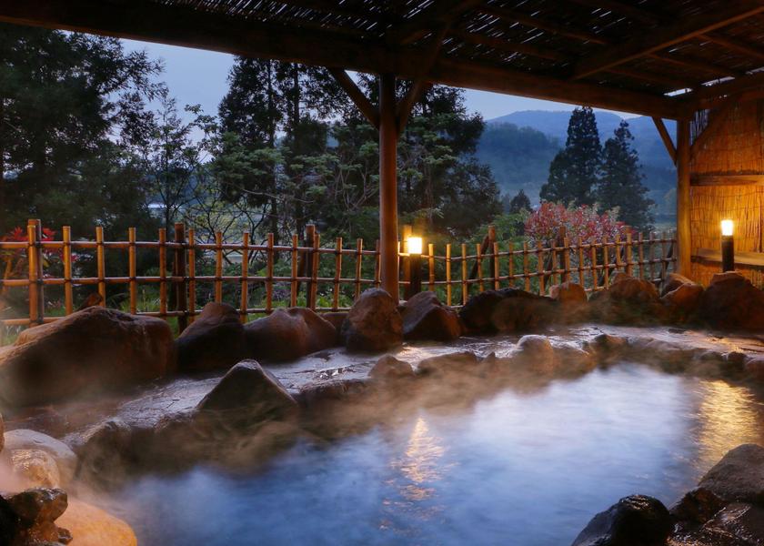 Fukushima Kitakata hot spring bath