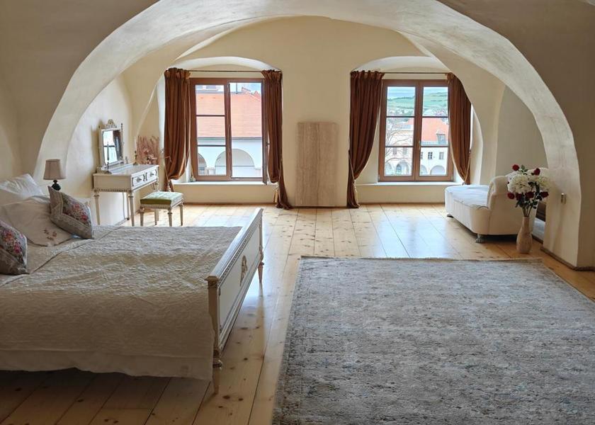 Prešov Region Levoča Deluxe Double or Twin Room with City View