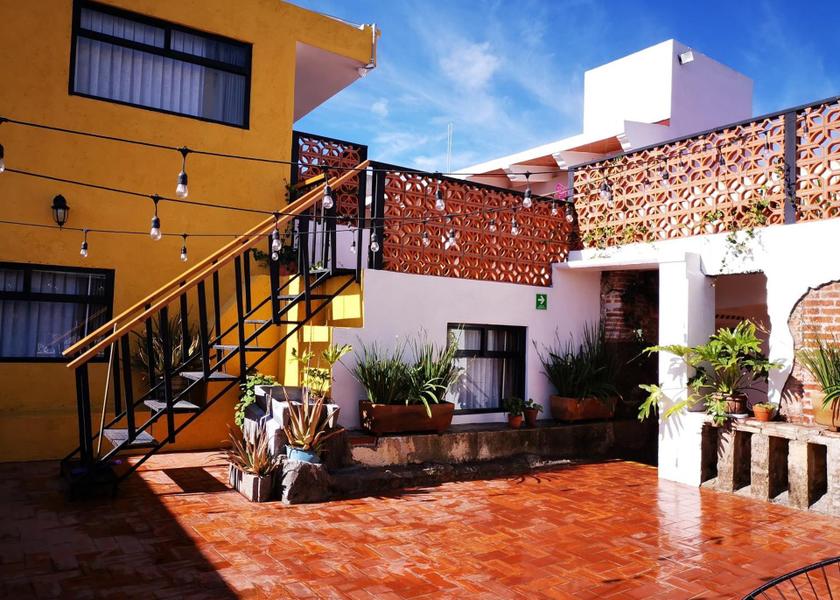 Puebla San Pedro Cholula balcony/terrace