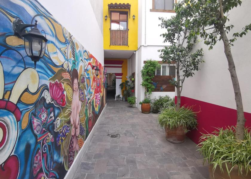 Puebla San Pedro Cholula exterior view