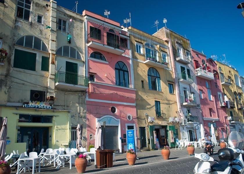Campania Procida surrounding environment