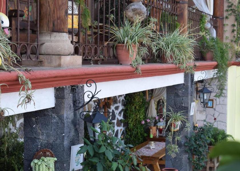 Michoacán Tzintzuntzan balcony/terrace