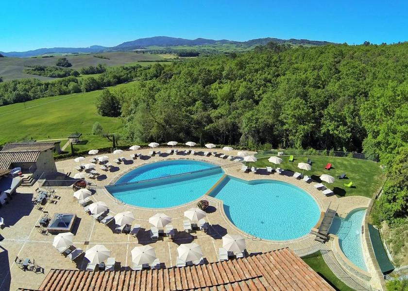 Tuscany Riparbella exterior view