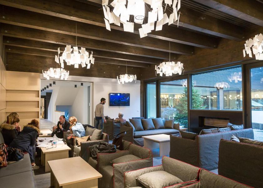 Piedmont Alagna Valsesia shared lounge/tv area