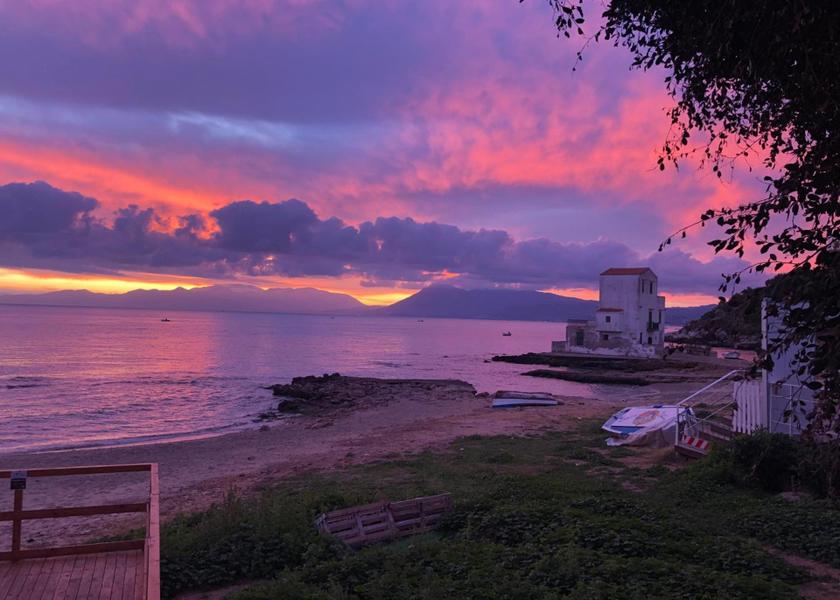 Sicily Santa Flavia surrounding environment