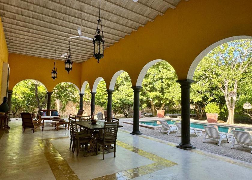 Yucatán Izamal garden