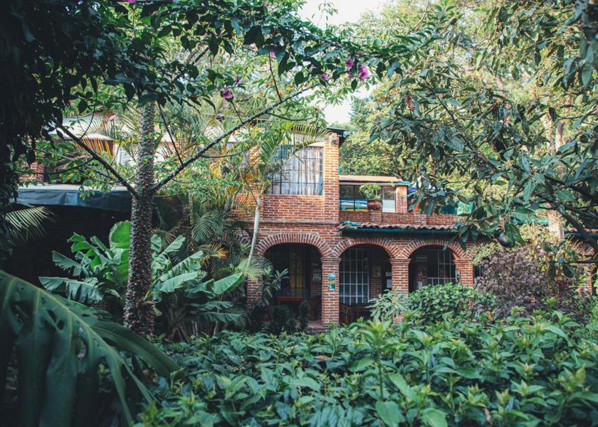 Morelos Tepoztlán garden