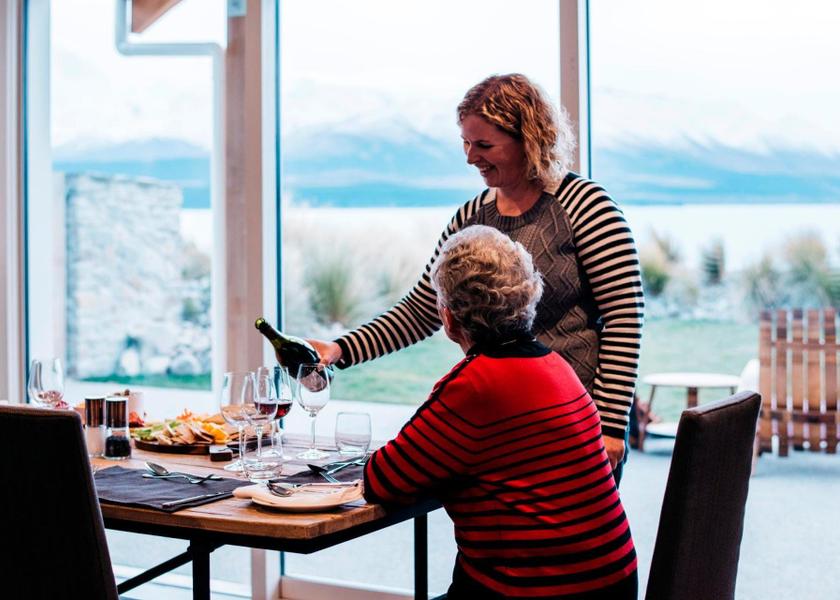 Canterbury Pukaki food and beverages