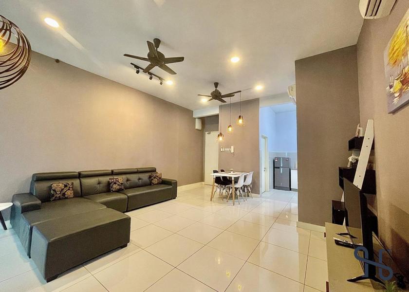 Sabah Kota Kinabalu shared lounge/tv area