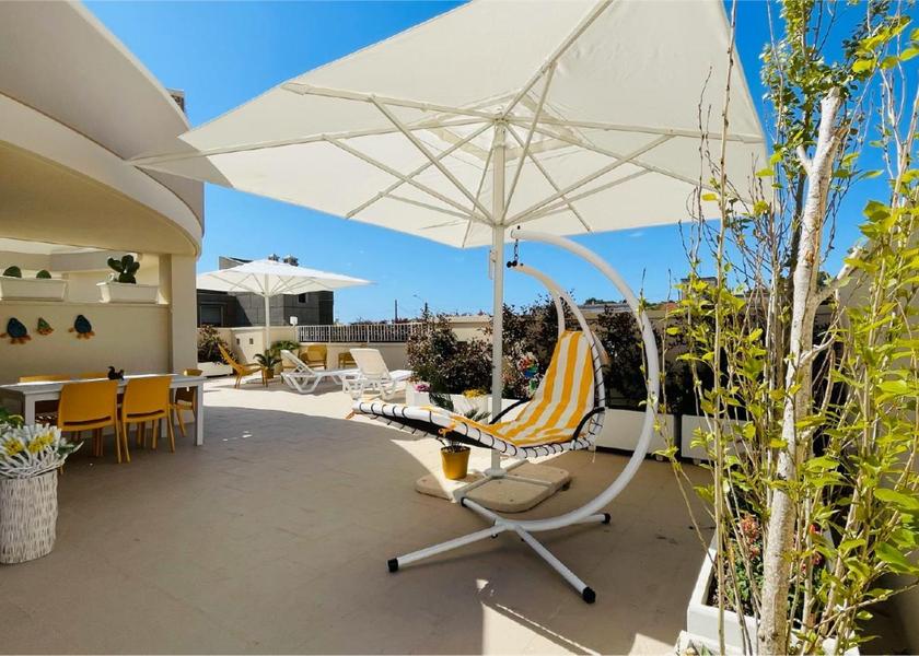 Puglia Tuglie balcony/terrace