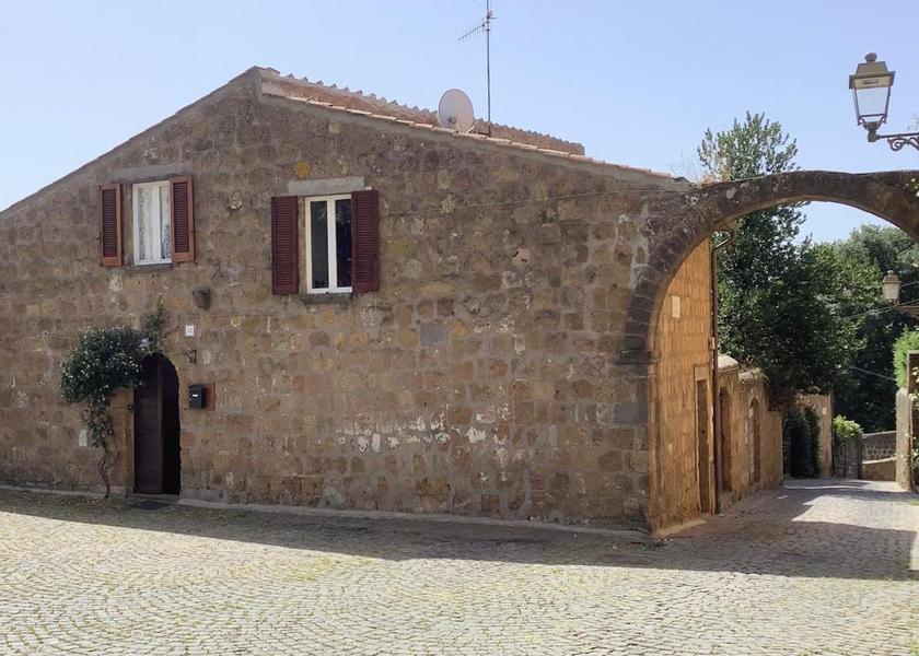 Lazio Tuscania exterior view