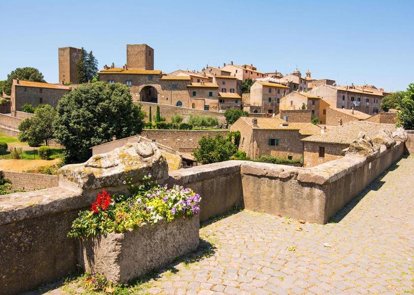 Lazio Tuscania view