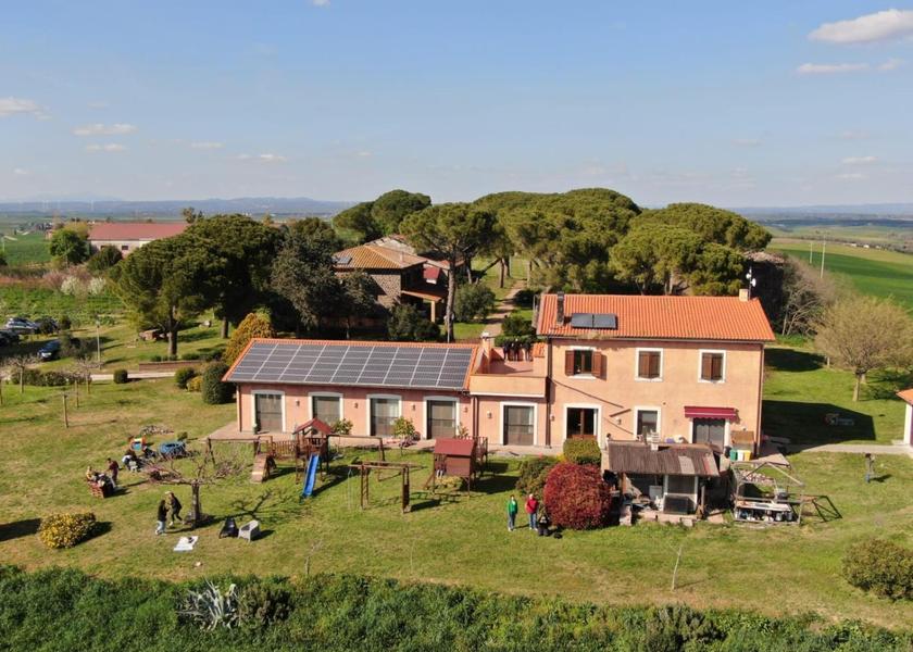 Lazio Tuscania exterior view