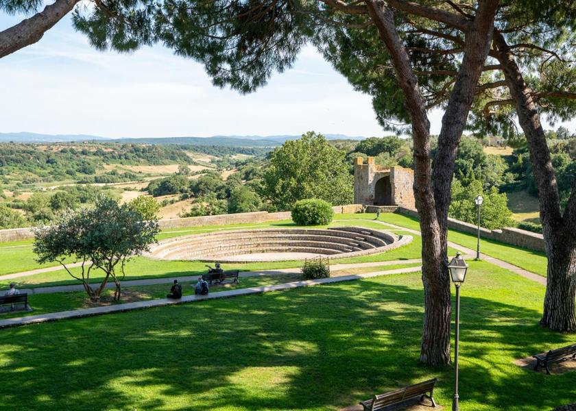 Lazio Tuscania view