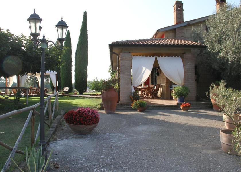 Lazio Tuscania exterior view