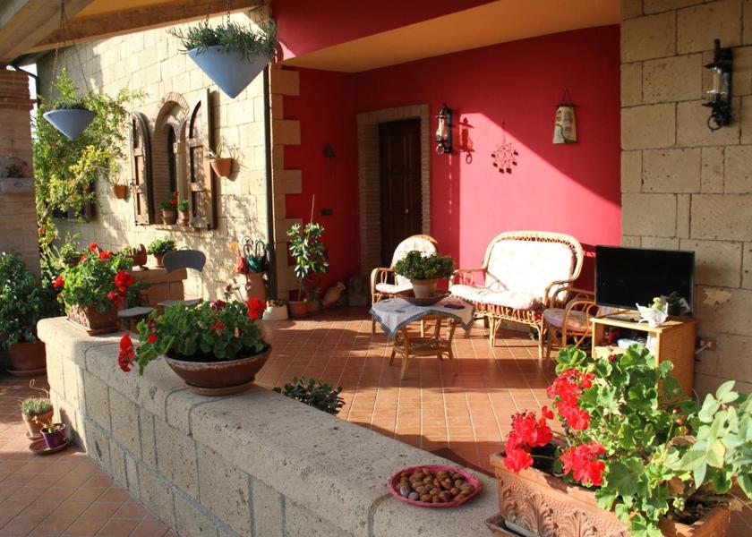 Lazio Tuscania exterior view