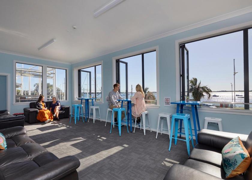 shared lounge/tv area