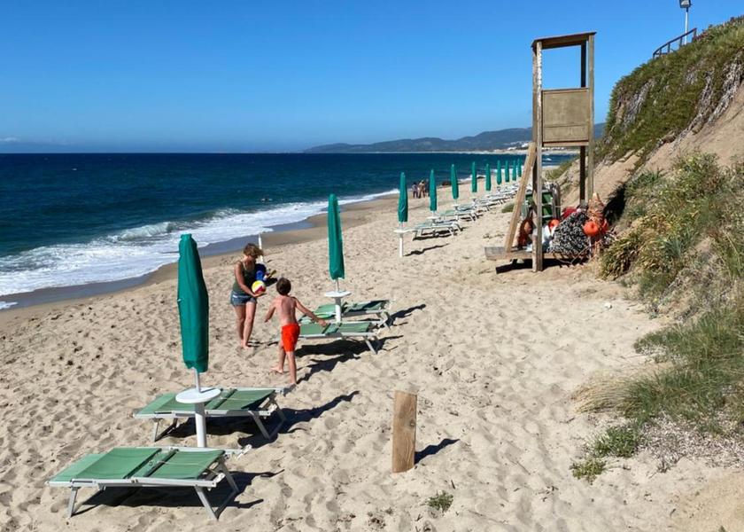 Sardinia Valledoria beach