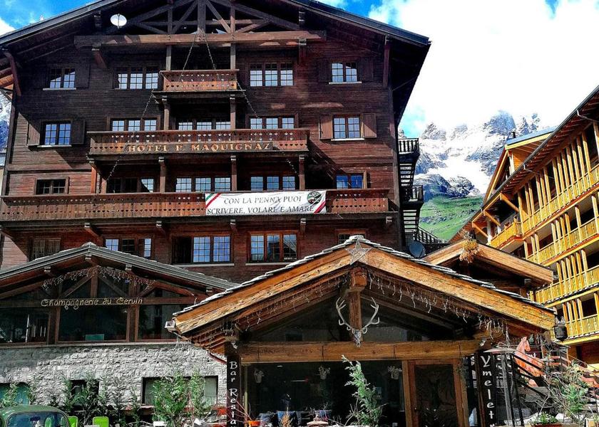 Valle d'Aosta Valtournenche entrance