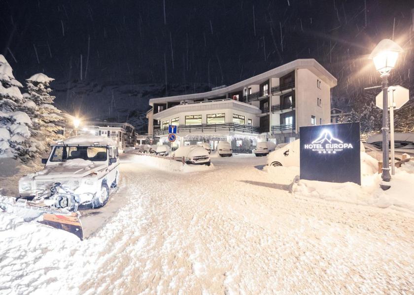 Valle d'Aosta Valtournenche entrance