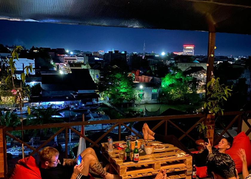 West Sumatra Padang balcony/terrace