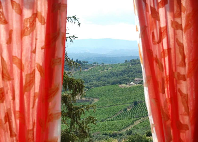 Tuscany Castellina in Chianti view