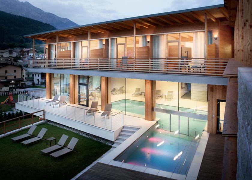 Trentino-Alto Adige Andalo open air bath