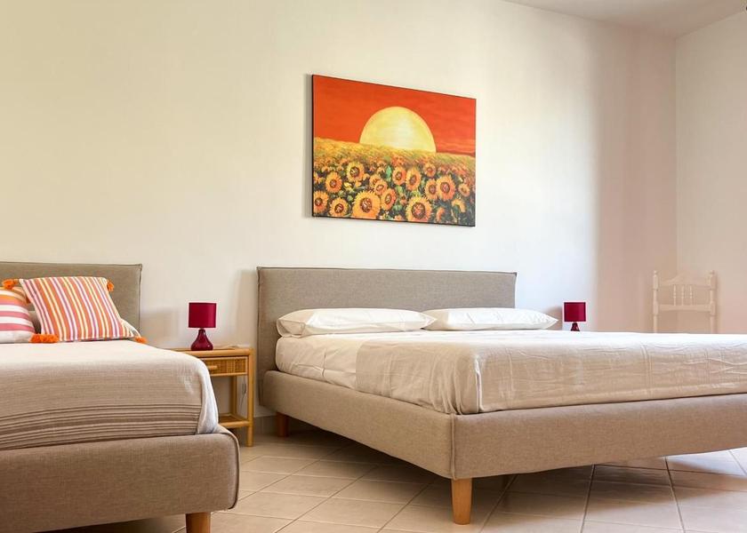 Puglia Castrignano del Capo Triple Room with Private Bathroom