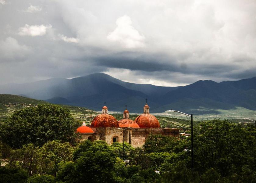 Oaxaca San Pablo Villa de Mitla surrounding environment