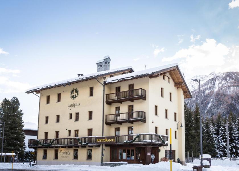 Valle d'Aosta Gressoney-Saint-Jean entrance