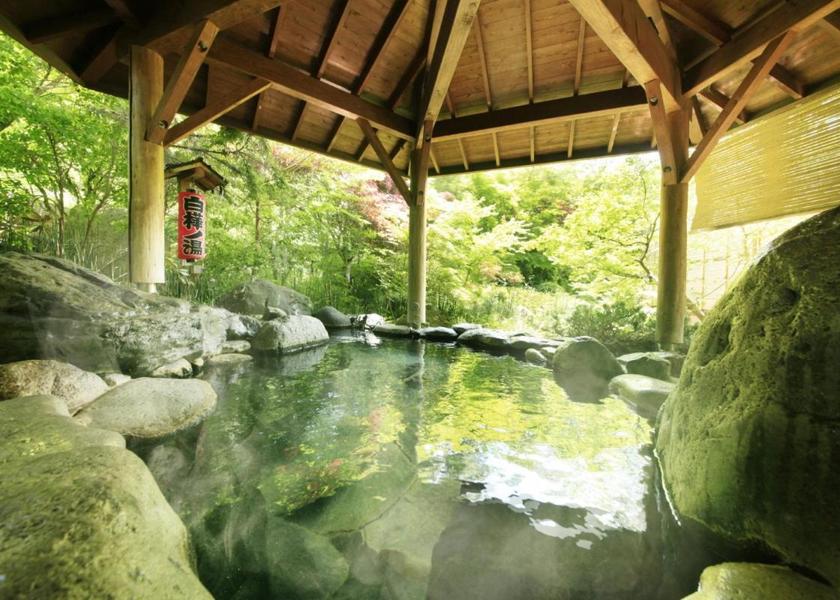 Nagano Saku hot spring bath
