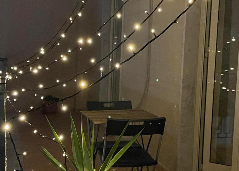 Campania Volla balcony/terrace