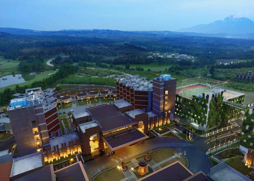 West Java Sentul City Aerial view