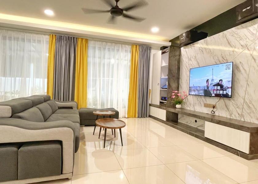 Johor Muar shared lounge/tv area