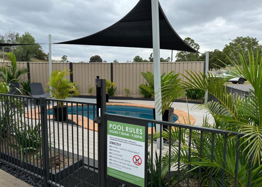 Queensland Biloela swimming pool