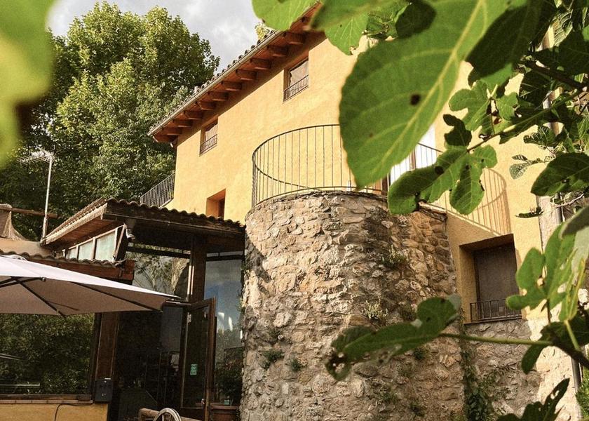 Catalonia Sant Llorenc de Morunys balcony/terrace
