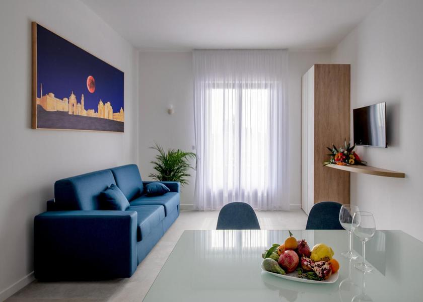Puglia Calimera shared lounge/tv area