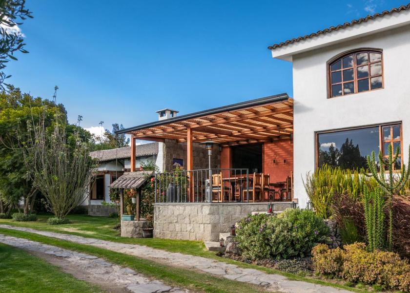 Chimborazo Riobamba garden