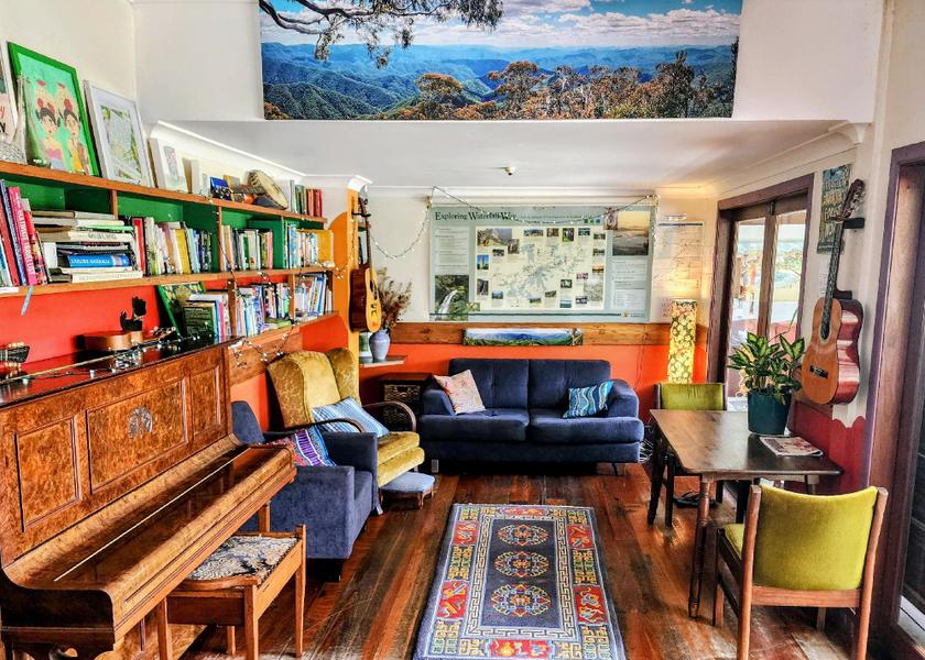 New South Wales Bellingen shared lounge/tv area