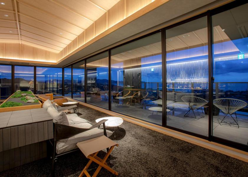 Kyoto Kyotango shared lounge/tv area