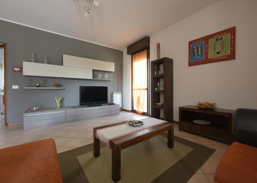 Lombardy Brugherio shared lounge/tv area