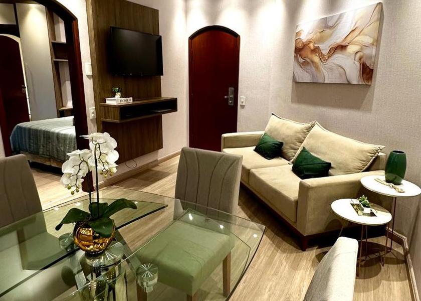 São Paulo State Santos shared lounge/tv area