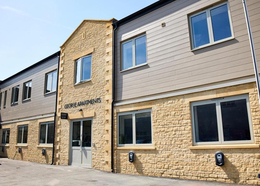 England Broadway entrance