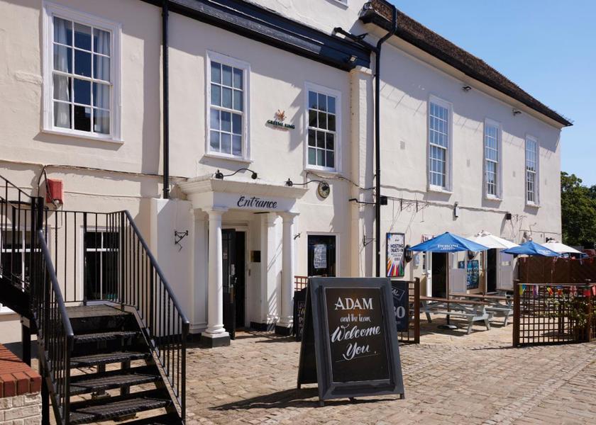 England Hitchin entrance