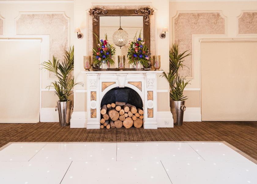 England Droitwich fireplace