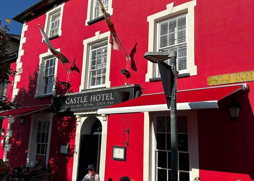 Wales Aberaeron Exterior view