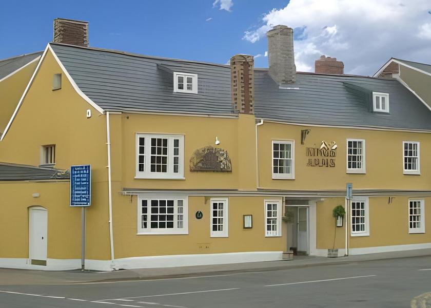 Wales Abergavenny exterior view