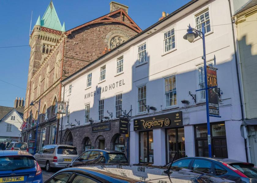 Wales Abergavenny entrance