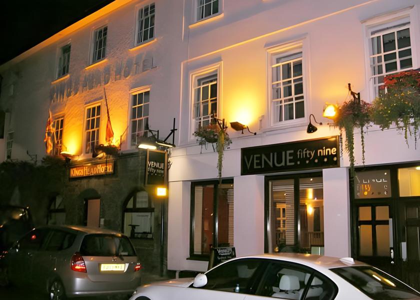 Wales Abergavenny exterior view