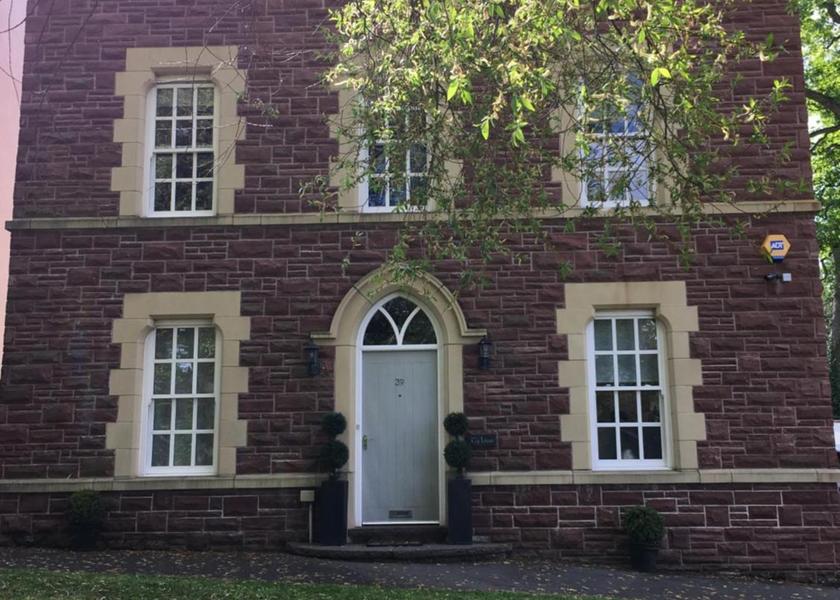 Wales Abergavenny entrance